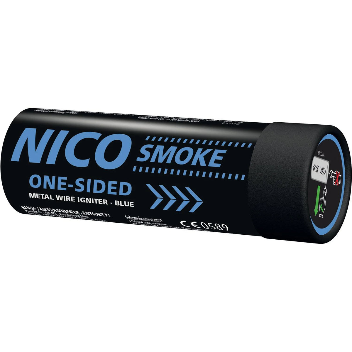 NICO Smoke Blau – 80 Sek. Rauchkörper (5 Stück)