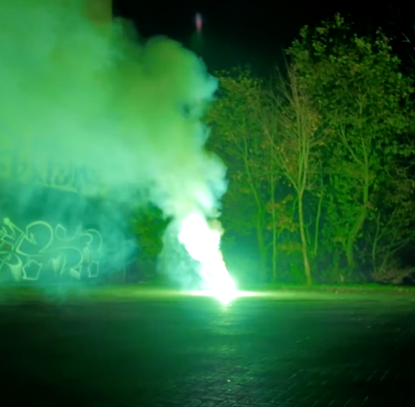 Breslauer Feuer - Grün