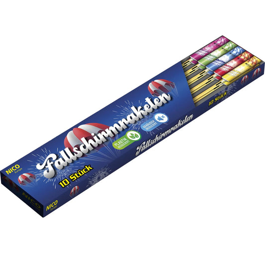 Fallschirm-Raketen 10er Pack von NICO kaufen