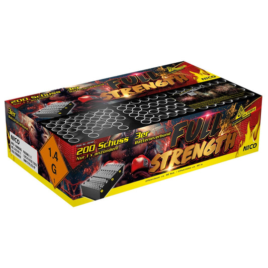 Full Strength 200 Schuss Verbundfeuerwerk von NICO kaufen