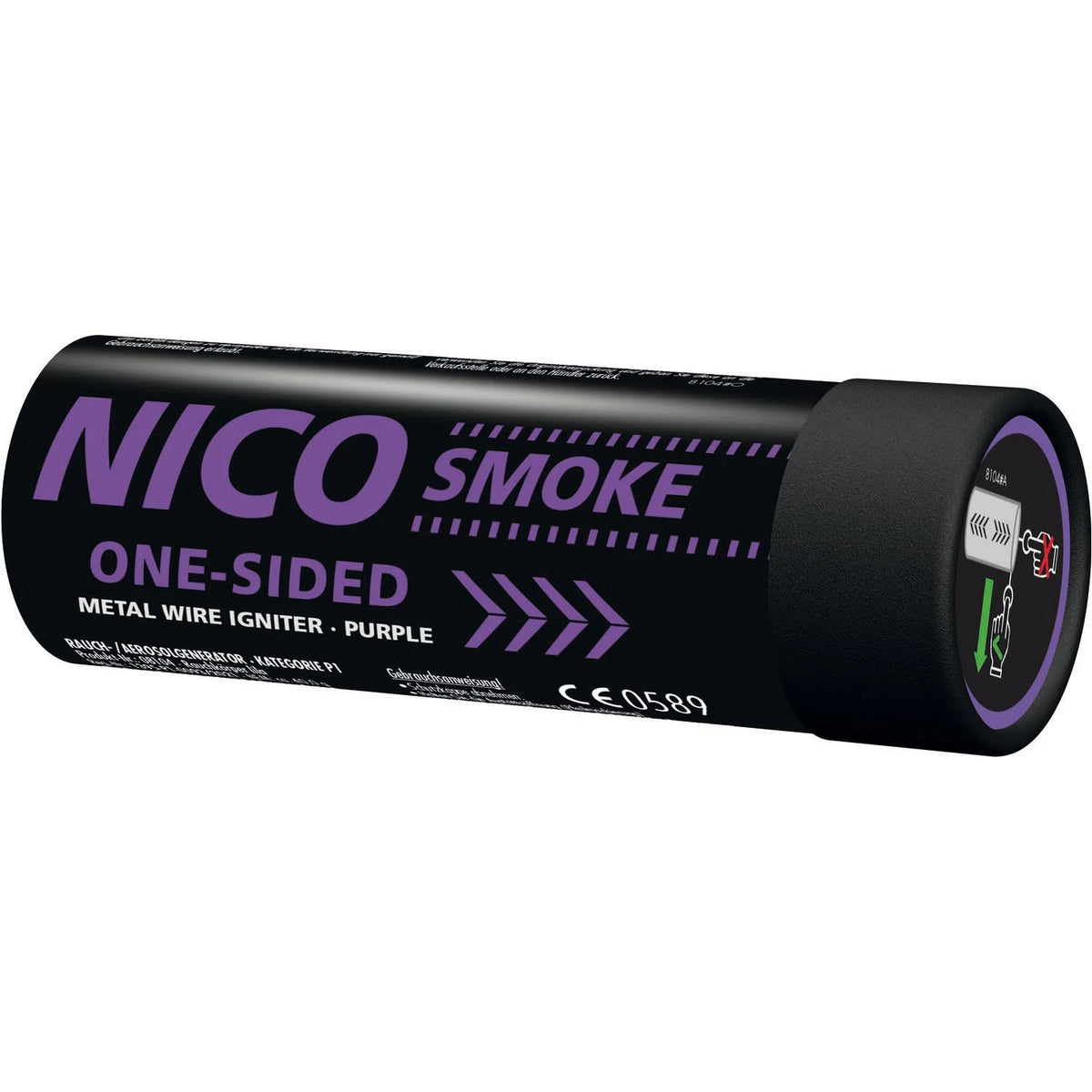 NICO Smoke Lila – 80 Sek. Rauchkörper (5 Stück)