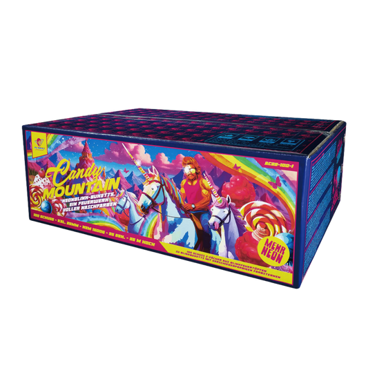 Albert Candy Mountain - 100 Schuss Verbundfeuerwerk