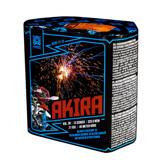Argento Akira - 13 Schuss Batterie