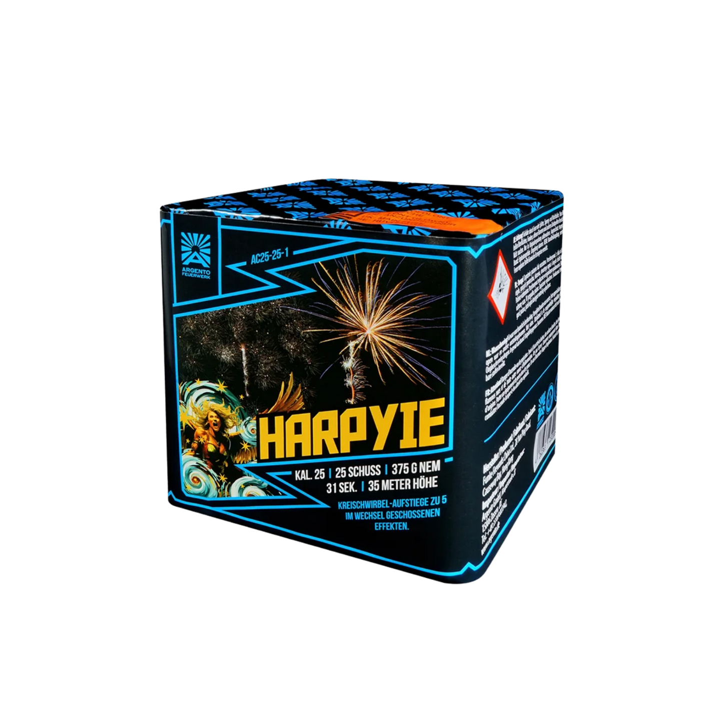 Argento Harpyie - 25 Schuss Heuler Batterie