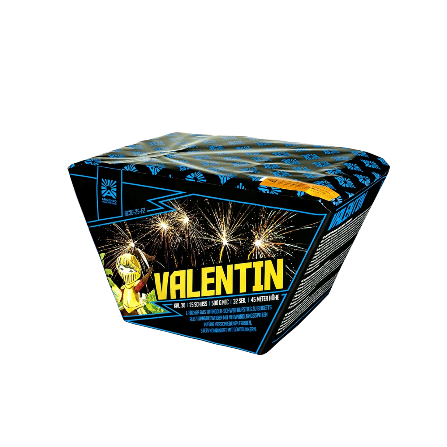 Argento Valentin - 25 Schuss Fächer Batterie