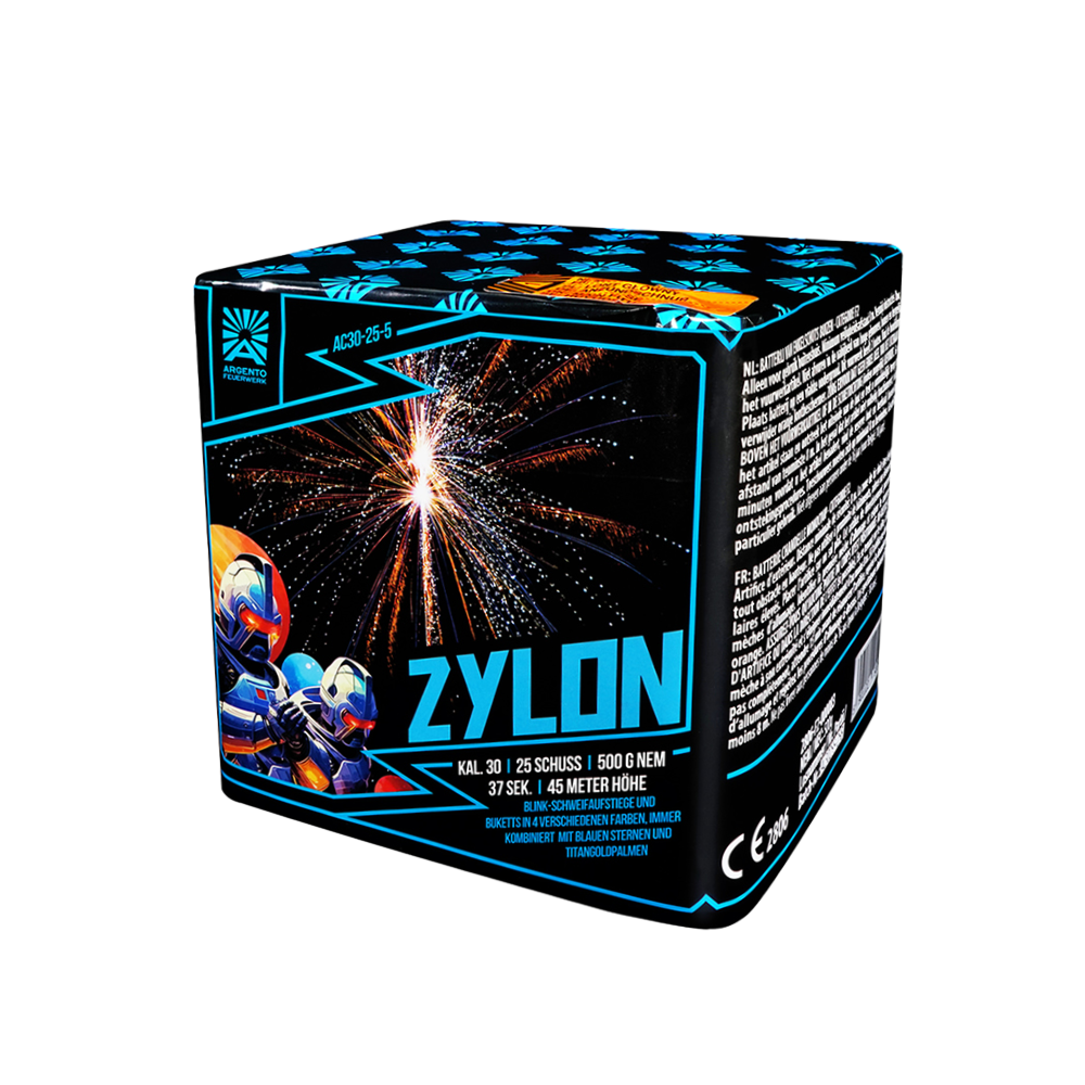 Argento Zylon - 25 Schuss Batterie