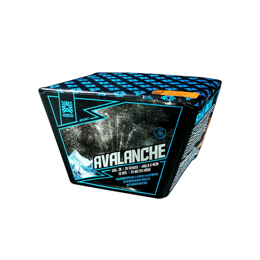 Argento Avalanche - 36 Schuss Fächer Batterie