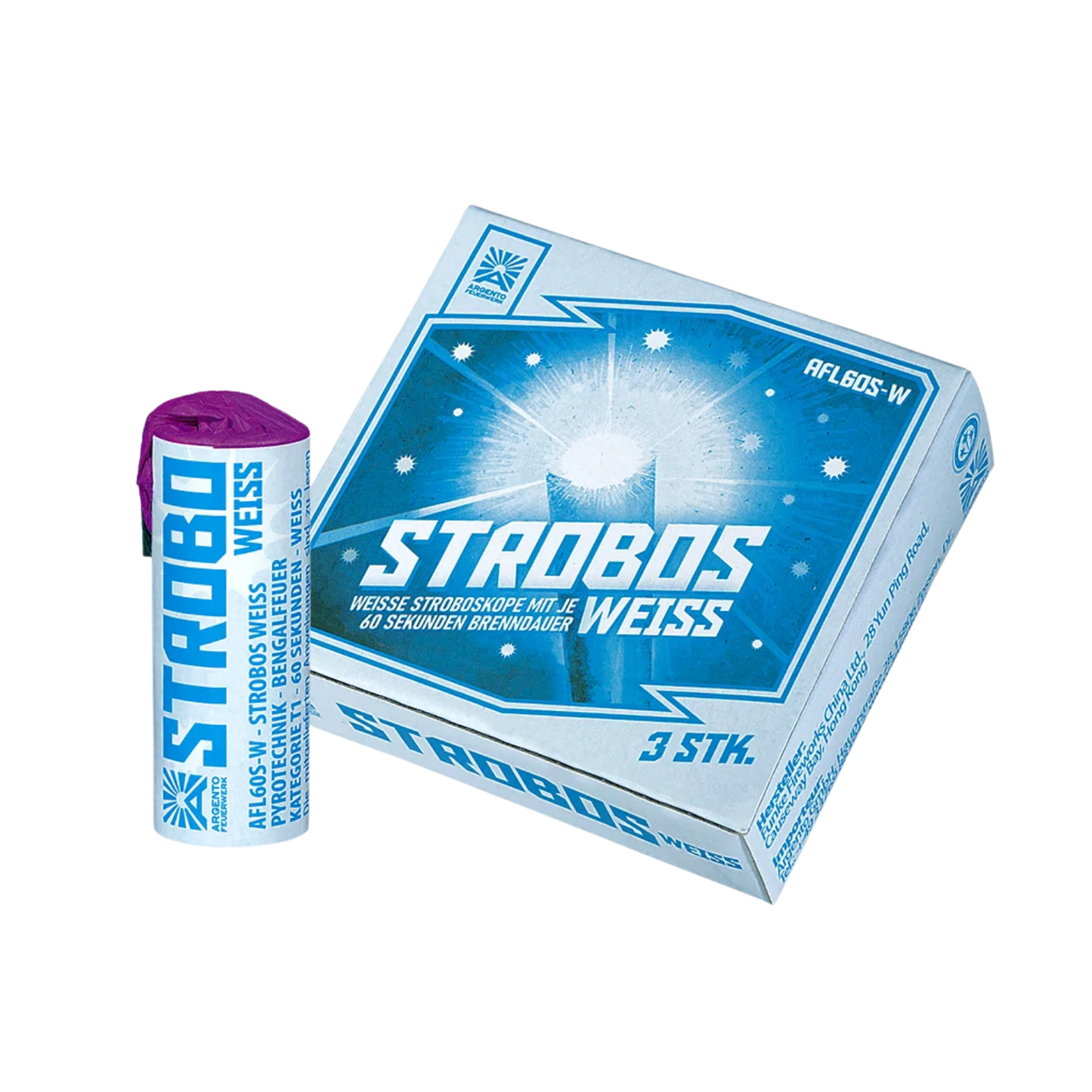 Argento Strobos - Weiss