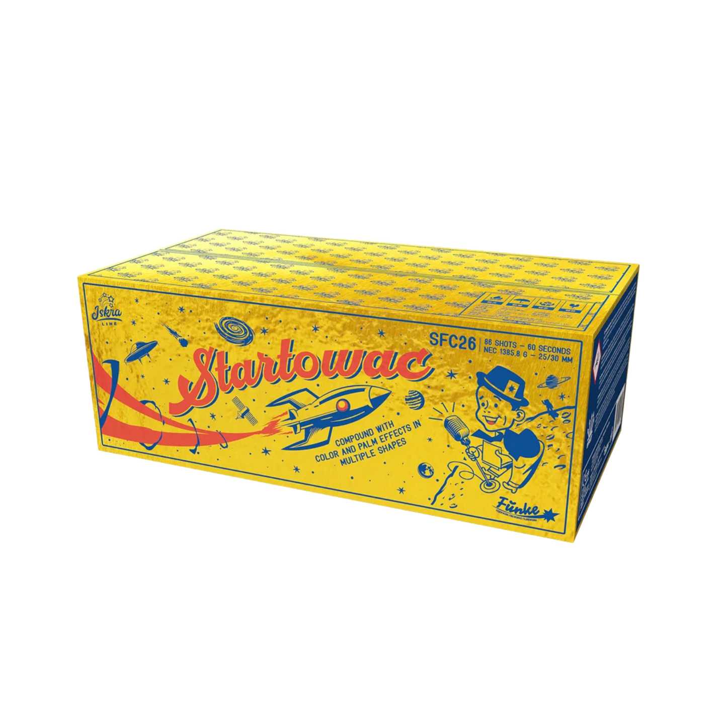 Iskra Startowac - 86 Schuss Verbundfeuerwerk