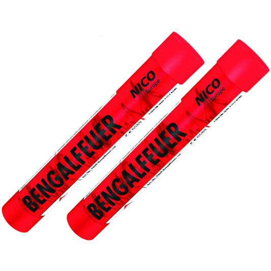 Bengalfeuer rot, 2er