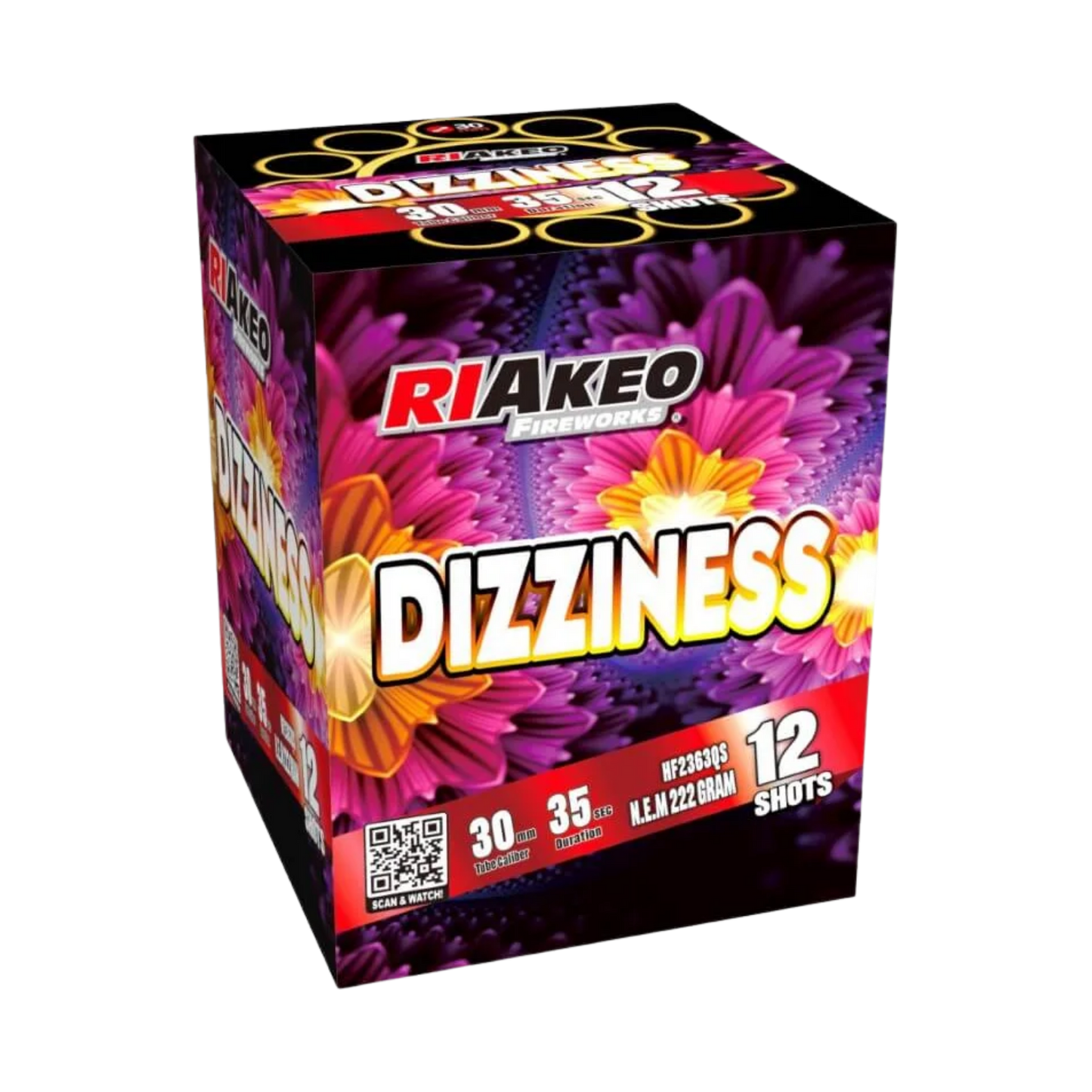 Riakeo Dizziness - 12 Schuss Batterie