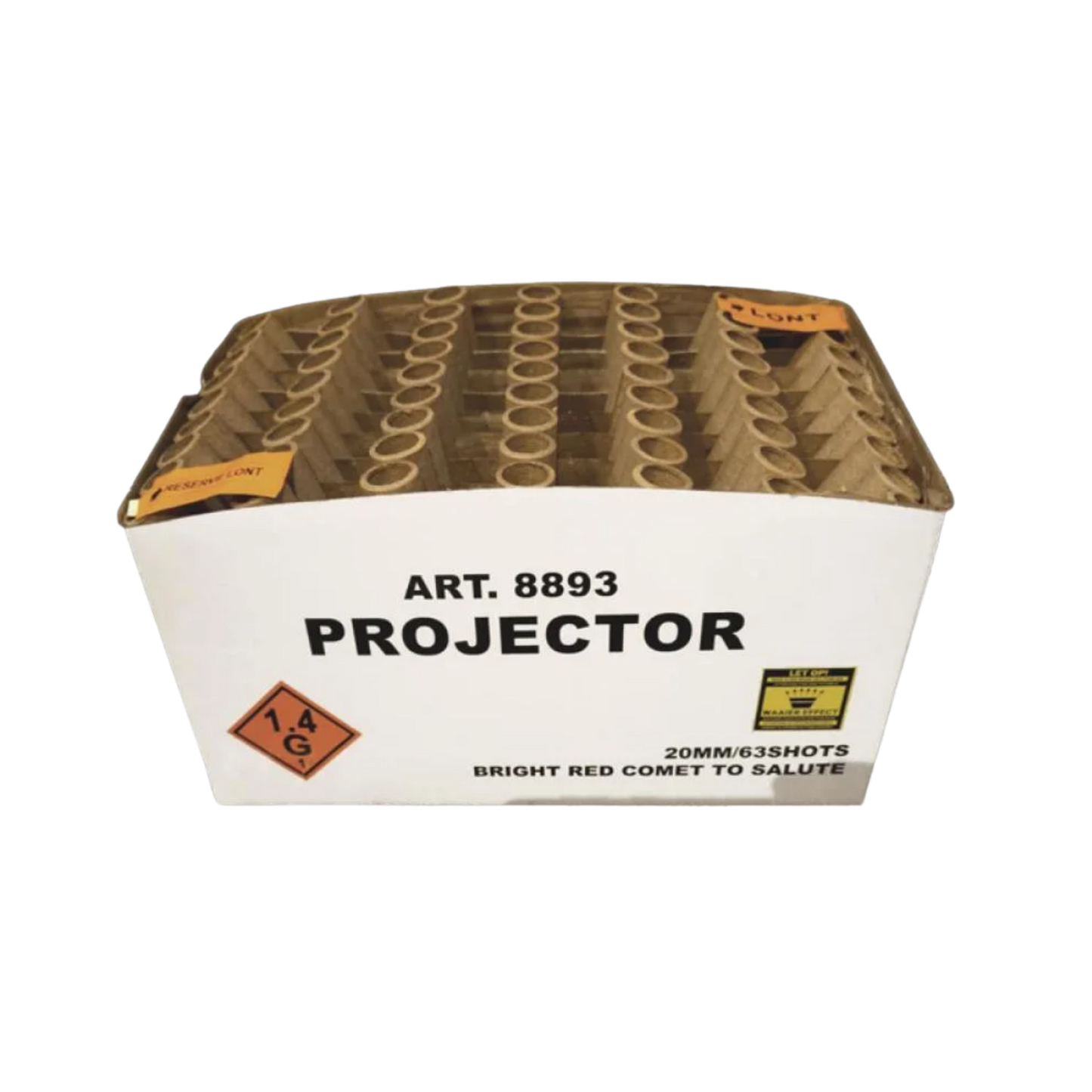 Wolff Projector - 63 Schuss Salutbatterie