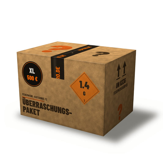 Feuerwerk Überraschungspaket XL – 500 € von P1Pyro.de
